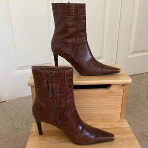 In a while, croco-dile! Ralph Lauren croco bootie